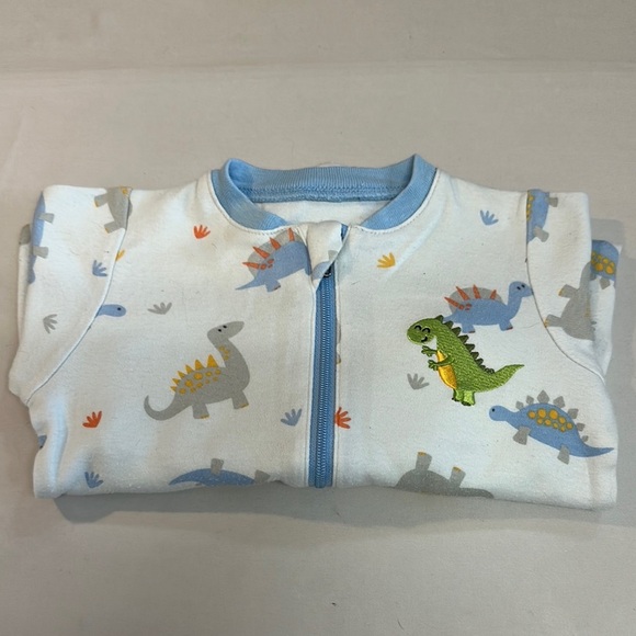 Tuffy - Blue Baby Onesie with Zip - Picture 1 of 3